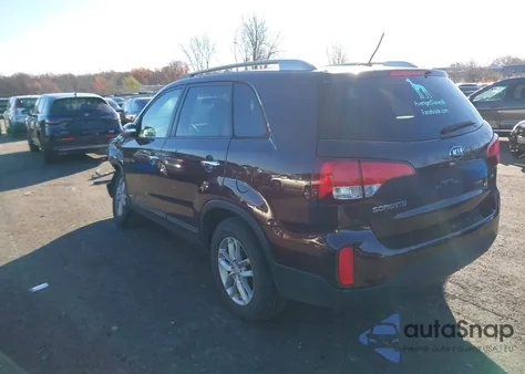 2015 Kia Sorento Lx V6 из США, поврежденный, VIN 5XYKTDA75FG636600